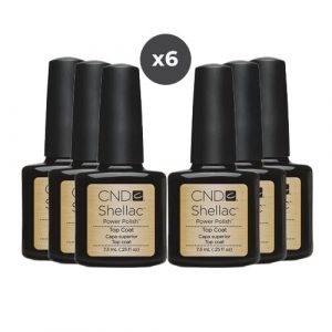 Shellac Bulk X 6 Top Coat 7.3ml