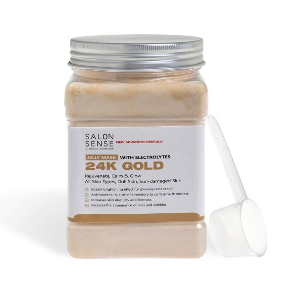 Salonsense Jelly Mask 24kt Gold 650gm image by Beauty Warehouse